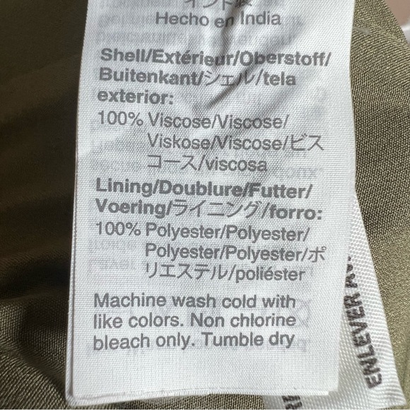 J.Crew Point Sur Olive Green Wide Leg Crop Pants Minimalist Belt Pockets Size 10 - Picture 7 of 10